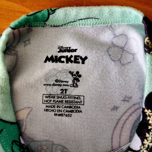 Disney 2t St. Patricks Day Pajama Set - Picture 3 of 3